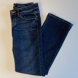 MOSSIMO Low Rise Bootcut Jeans. Women’s size 00 S/C